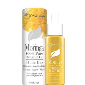 100% Cold-Pressed Organic Moringa Oil