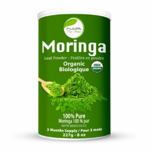 Organic Moringa Oleifera Leaf Powder (227g – 8oz.)
