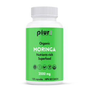 NEW! PIUR1 Organic Moringa Oleifera Capsules