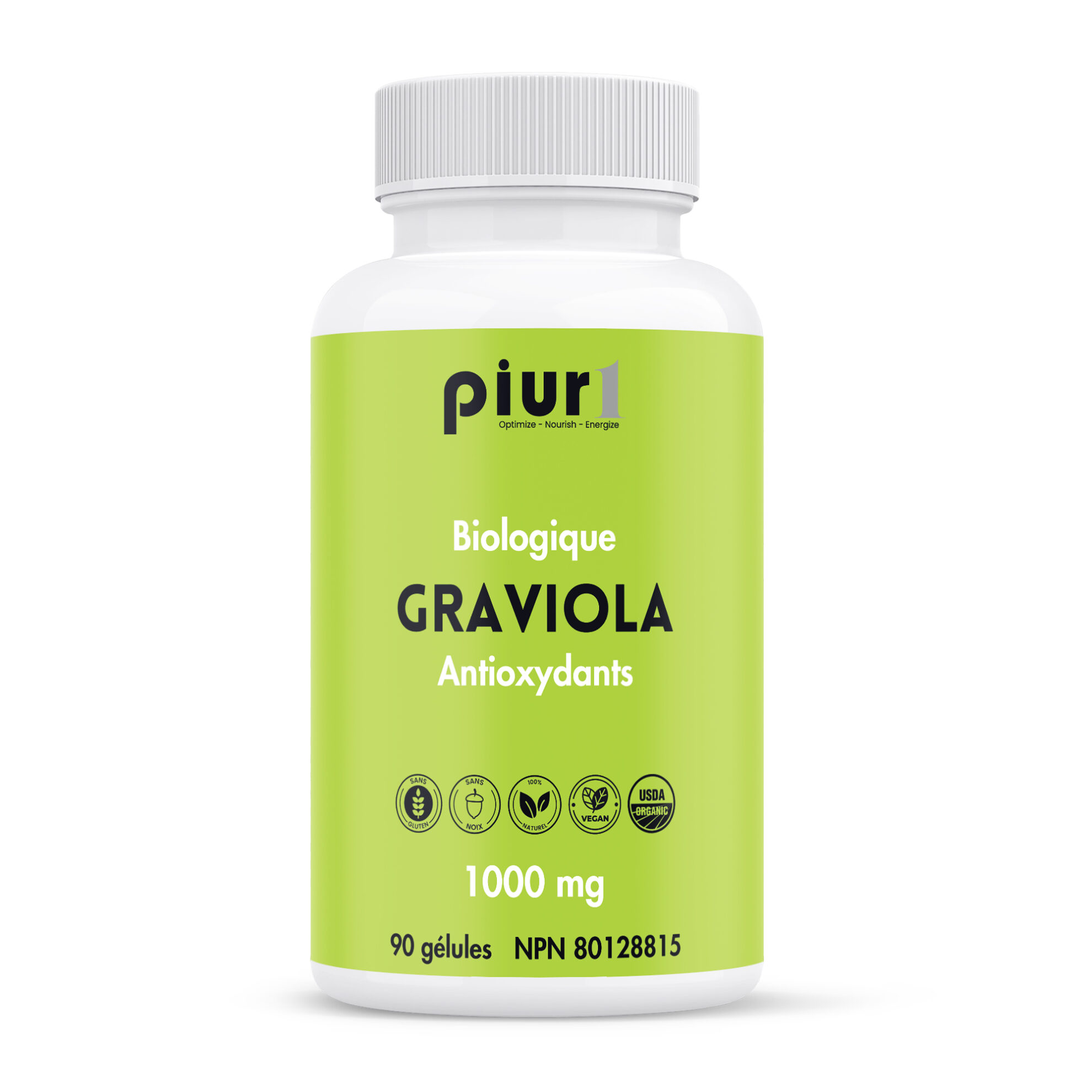 Nouveau! Graviola biologique en capsules